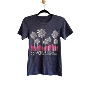 Coachella Music Festival 2017 LineUp Fitted Tee